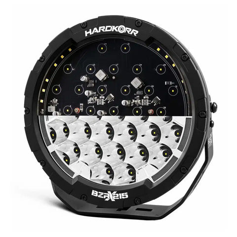 Hardkorr BZR-X Series 9” / 7" LED Driving Lights (Pair) – 34,196 Lumens Slimline 4x4 Spotlights