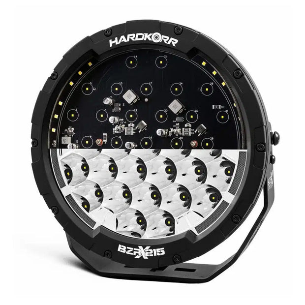 Hardkorr BZR-X Series 9” / 7" LED Driving Lights (Pair) – 34,196 Lumens Slimline 4x4 Spotlights
