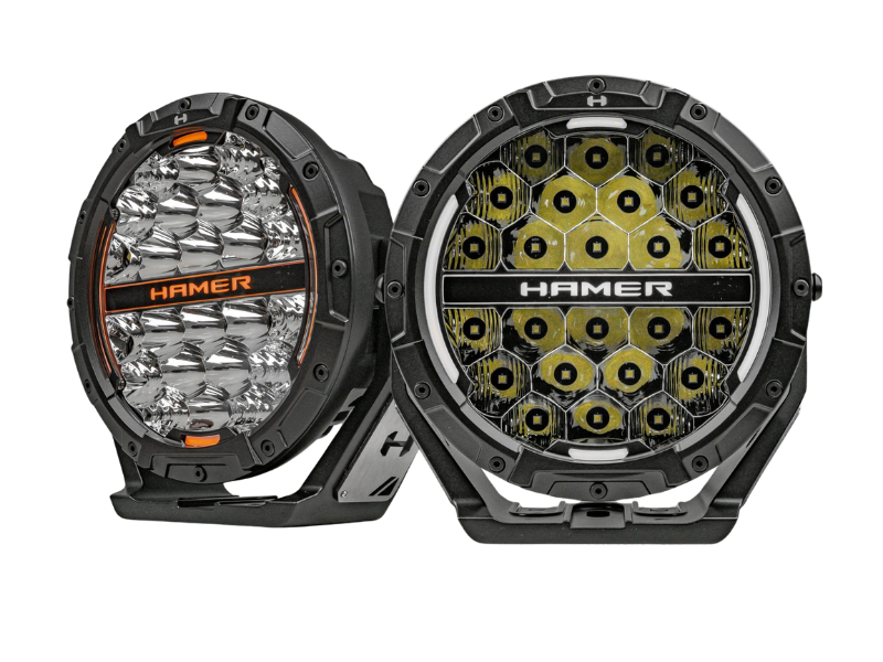 Hamer Luminos Series 7” & 9” LED Spot Lights | High Power Off-Road Driving Lights