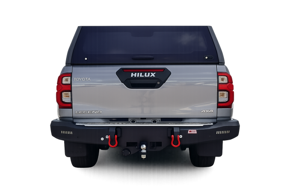 MCC Rocker Rear Steel Bumper with Towbar – Toyota Hilux GD6 – 2016–Current