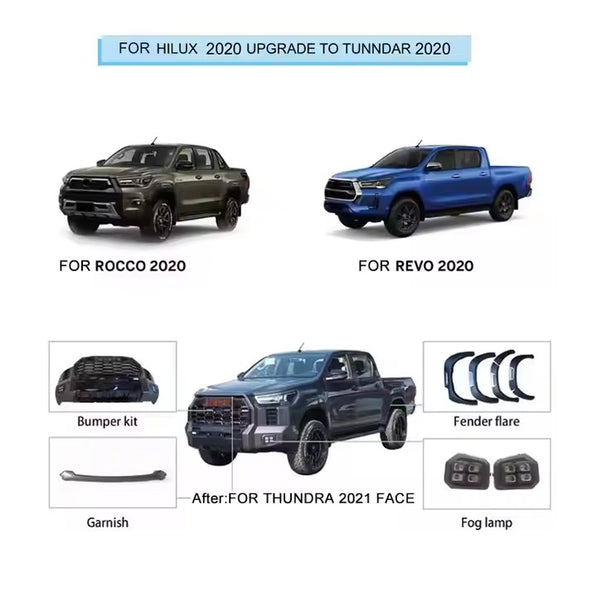 Toyota Hilux Tundra Conversion Kit (2020+) | Full Body Upgrade Package
