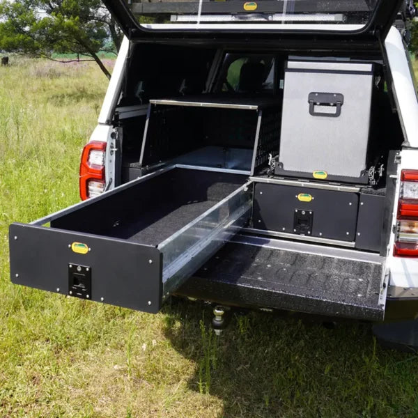 Zambezi Twin Drawer System – Toyota Hilux Revo (Heavy-Duty Load Bin Storage Solution)
