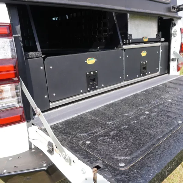 Zambezi Twin Drawer System – Toyota Hilux Revo (Heavy-Duty Load Bin Storage Solution)