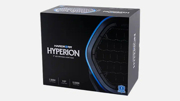 Hyperion 9″ LED Driving Lights – 22,000 Lumens Off-Road Spotlights with DRL | 4x4 Performance Lighting South Africa