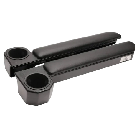 LAND CRUISER 79 Series Armrest & cupholder [Grey/Brown-Red/Brown/Black] (magnetic)
