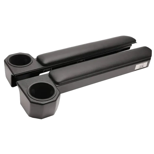 LAND CRUISER 79 Series Armrest & cupholder [Grey/Brown-Red/Brown/Black] (magnetic)