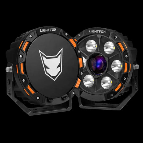 LightFox 7” & 9” Laser + LED Driving Lights (Pair) | Long-Range Off-Road Spotlights