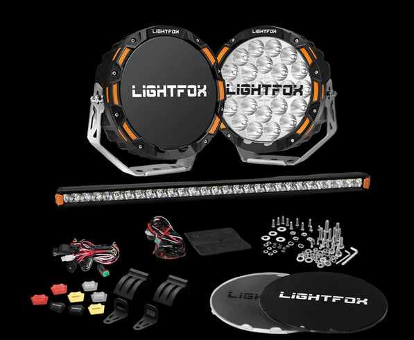 LightFox 7" & 9" OSRAM LED Driving Lights (Set)