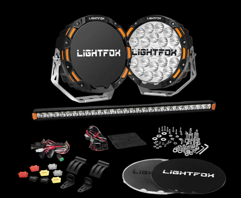 LightFox 7" & 9" OSRAM LED Driving Lights (Set)