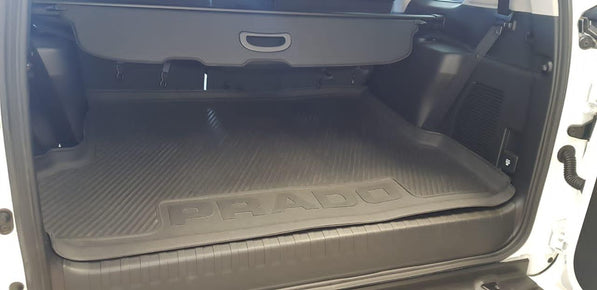 Toyota Land Cruiser Prado Rubber Floor Mats (2009–2024) – Heavy Duty Moulded Full Set