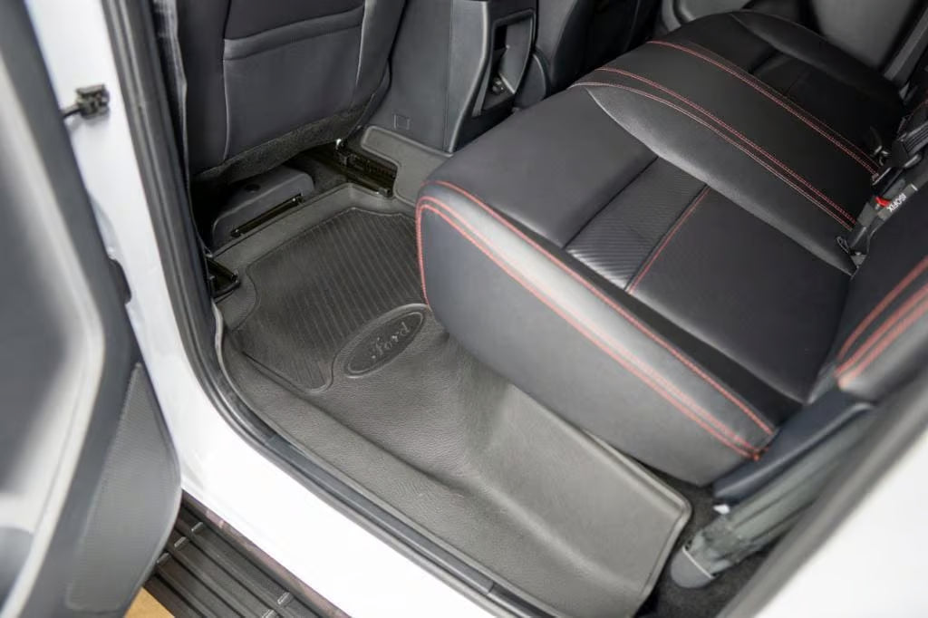 Ford Ranger T6 / T7 Rubber Floor Mats (2011–2022) – Heavy Duty Moulded Set