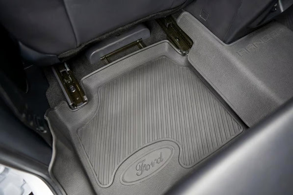 Ford Ranger T6 / T7 Rubber Floor Mats (2011–2022) – Heavy Duty Moulded Set