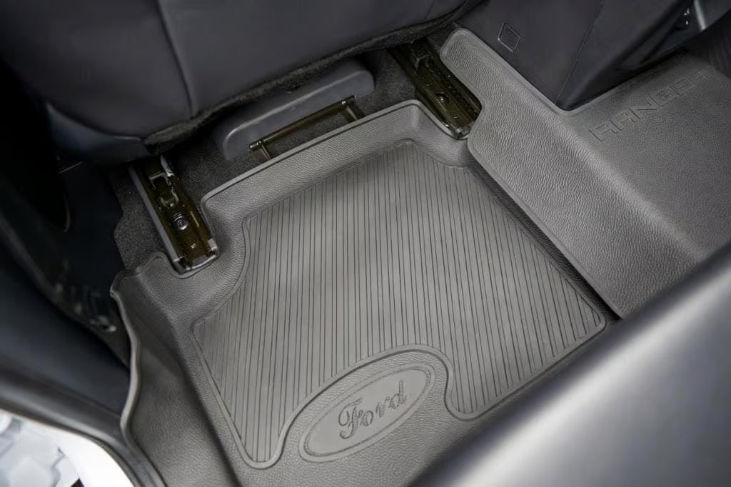 Ford Ranger T6 / T7 Rubber Floor Mats (2011–2022) – Heavy Duty Moulded Set