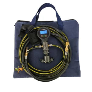 Indeflate 2 Hose Unit Digital/Analog Edition – Dual Tyre Inflator & Deflator (100 PSI Gauge)