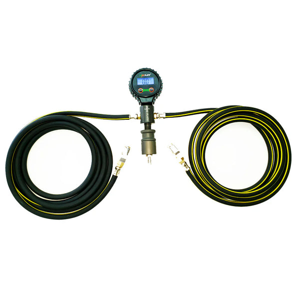 Indeflate 4 Hose Digital/Analogue Unit – Quad Tyre Inflator & Deflator (100 PSI Gauge)