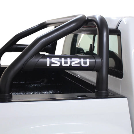 Artav Isuzu D-Max Sports Bar Single Cab – 304 Marine Grade Stainless Steel / Black Roll Bar (Polished Finish) – 1600094T