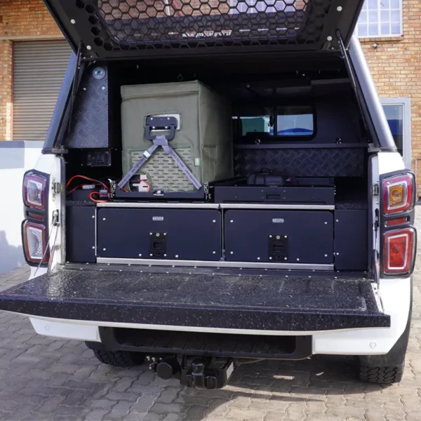 Zambezi Twin Drawer System – Isuzu D-Max (Heavy-Duty Load Bin Storage Solution)