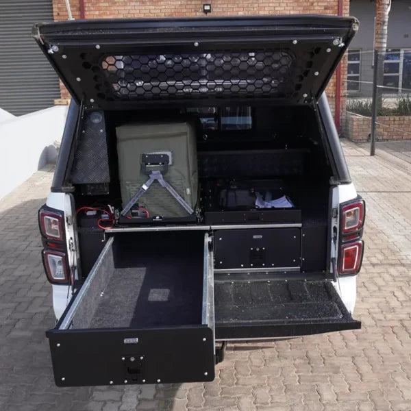 Zambezi Twin Drawer System – Isuzu D-Max (Heavy-Duty Load Bin Storage Solution)