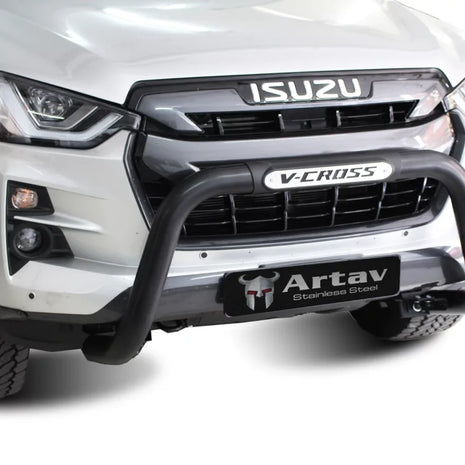 Artav Isuzu D-MAX Gen 7 V-Cross Nudge Bar 2022+ Stainless Steel (PDC Friendly)