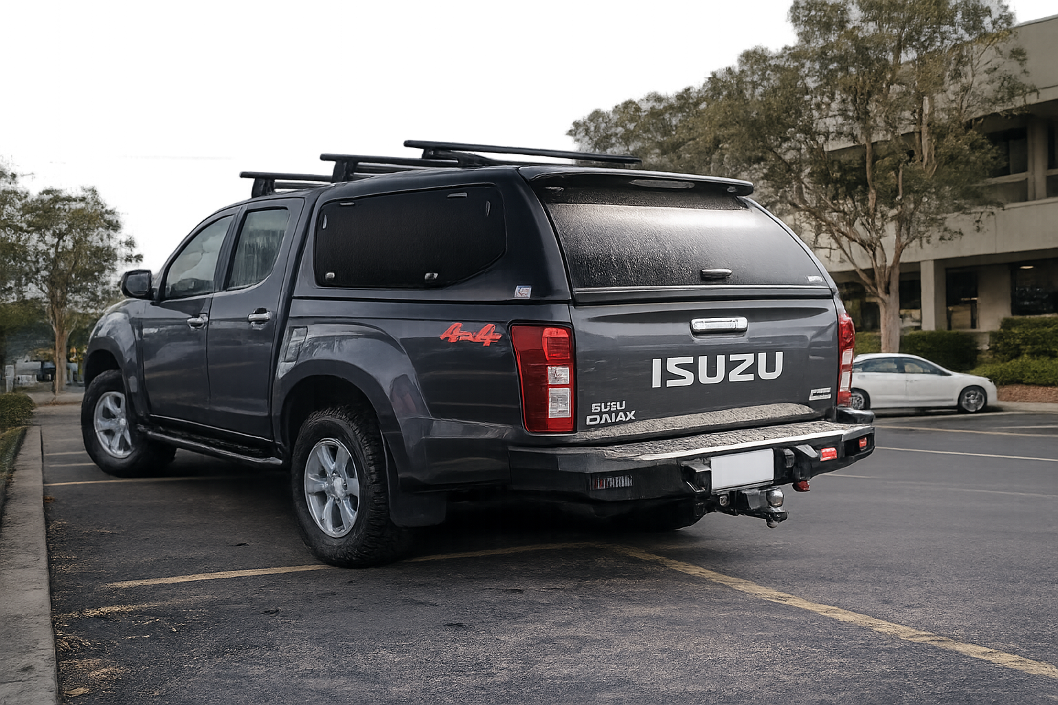 MCC Rocker Rear Steel Bumper with Towbar – Isuzu D‑Max RT50 & RT85 – 2013–2022