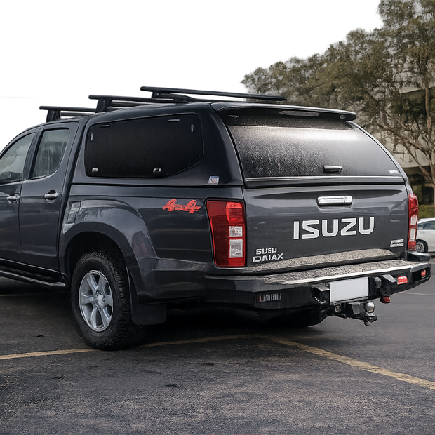 MCC Rocker Rear Steel Bumper with Towbar – Isuzu D‑Max RT50 &amp; RT85 – 2013–2022