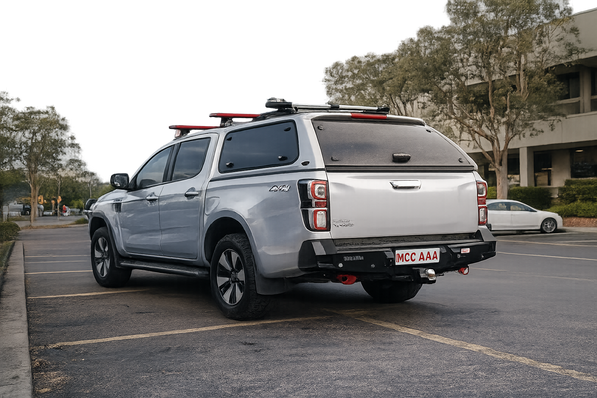 MCC Rocker Rear Steel Bumper with Towbar – Isuzu D‑MAX Gen 7 – 2022–Current