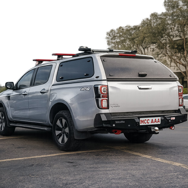 MCC Rocker Rear Steel Bumper with Towbar – Isuzu D‑MAX Gen 7 – 2022–Current