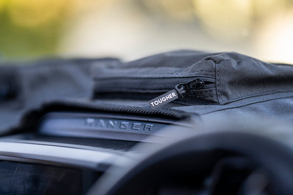 Tougher Dashboard Cover – Non-Slip Dash Mat with Storage Pockets for 4x4's