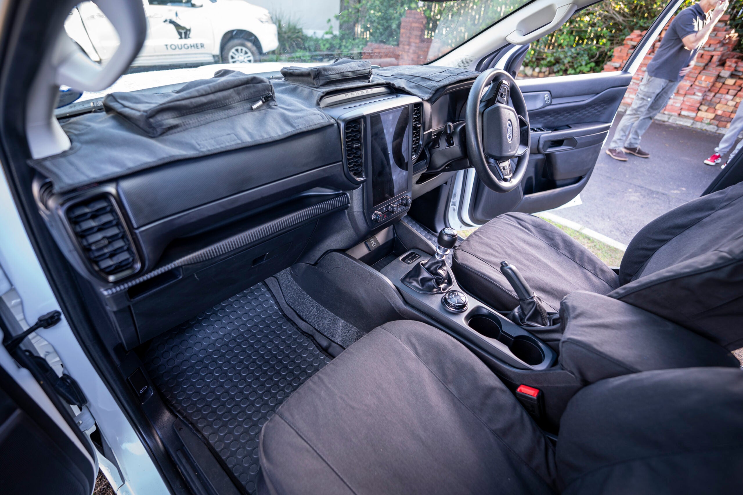 Tougher Dashboard Cover – Non-Slip Dash Mat with Storage Pockets for 4x4's