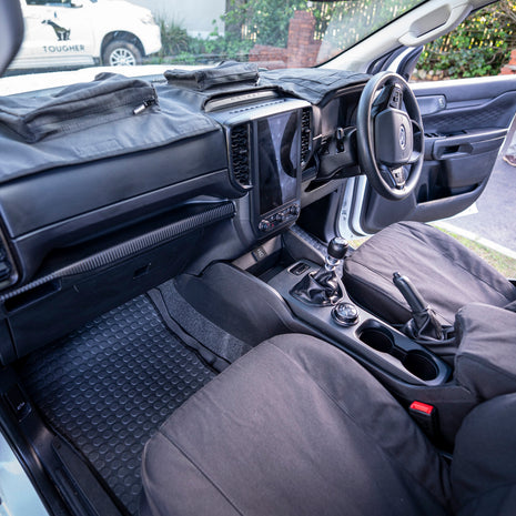 Tougher Dashboard Cover – Non-Slip Dash Mat with Storage Pockets for 4x4's