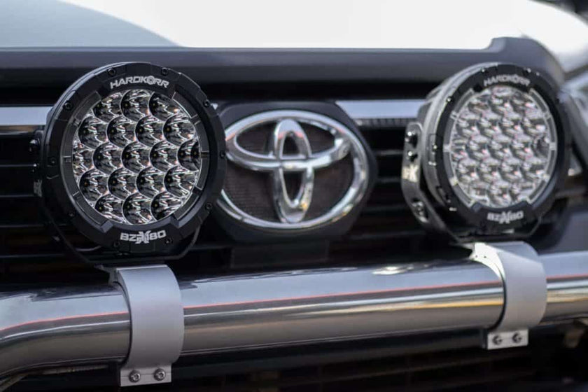 Hardkorr BZR-X Series 9” / 7" LED Driving Lights (Pair) – 34,196 Lumens Slimline 4x4 Spotlights