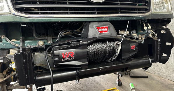 WARN VR EVO 10-S 10,000lb Synthetic Rope Winch | High-Performance Recovery System