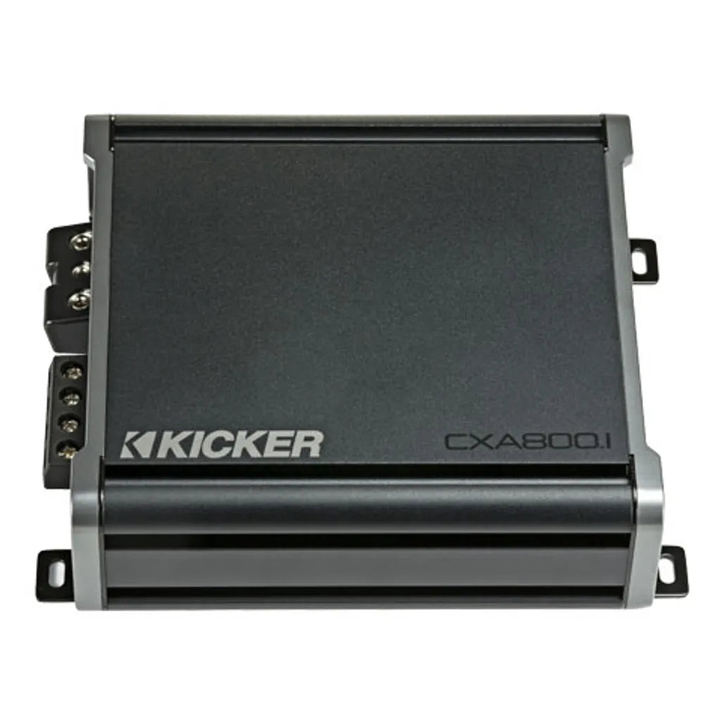 Kicker CXA800.1 Mono Amplifier – 800W RMS Class-D Bass Power