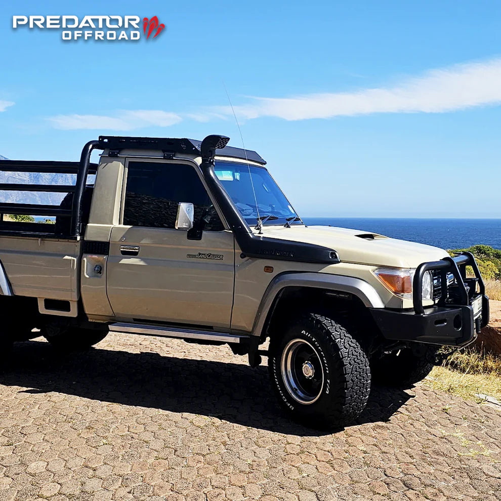 Predator Stealth Roof Rack – Toyota Land Cruiser 75 / 79 Single Cab (Stainless Steel)