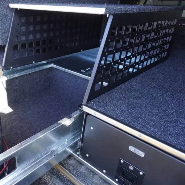 Zambezi Twin Drawer System – Toyota Land Cruiser 79 (Heavy-Duty Load Bin Storage Solution)
