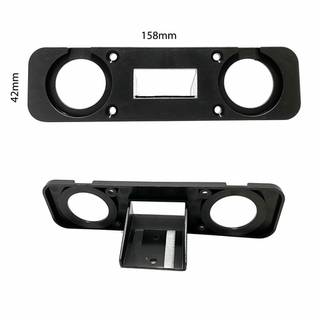 Multi-Function Power Panel – 50A Anderson Connector, 12V Socket & Dual USB (2.4A)