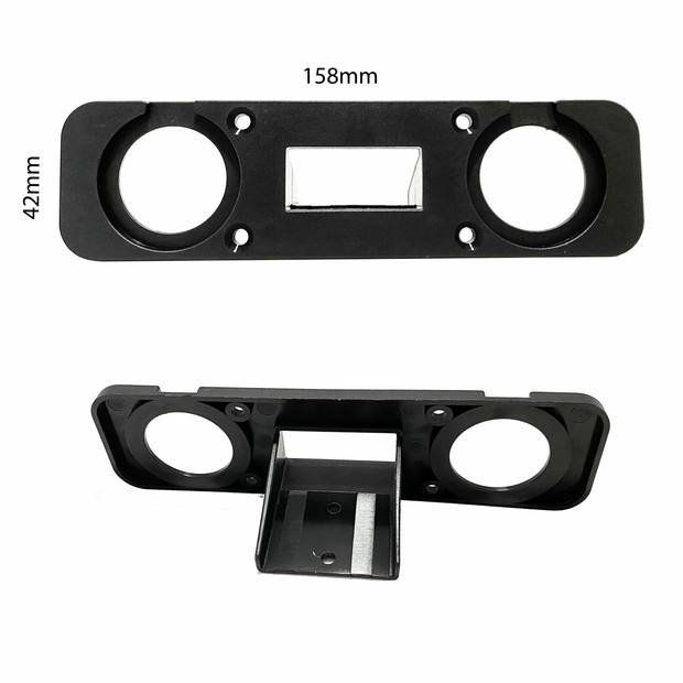 Multi-Function Power Panel – 50A Anderson Connector, 12V Socket & Dual USB (2.4A)