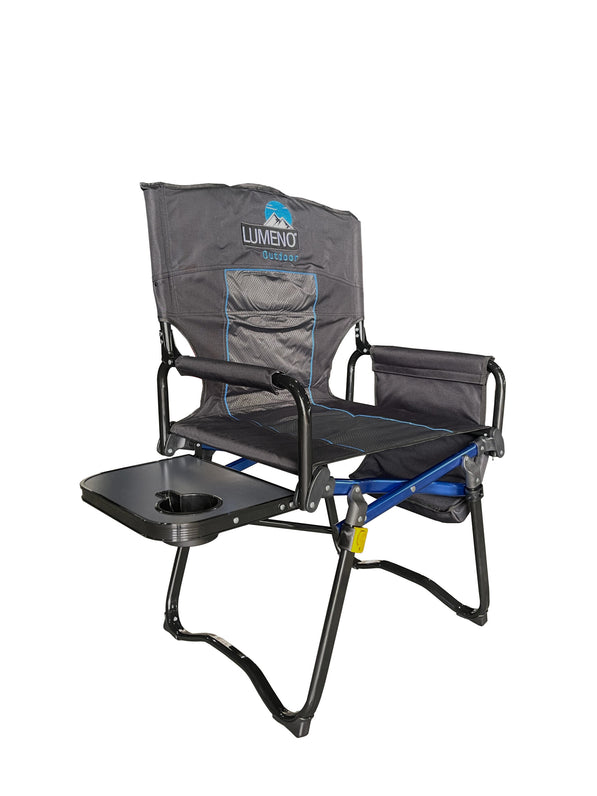 Lumeno Camping Chair – Heavy Duty Folding Outdoor Chair with Carry Bag
