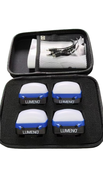 Lumeno Rechargeable Camp & Trail Light IP67 – Portable 4x4 Camping LED Light Kit (4 Pack) South Africa