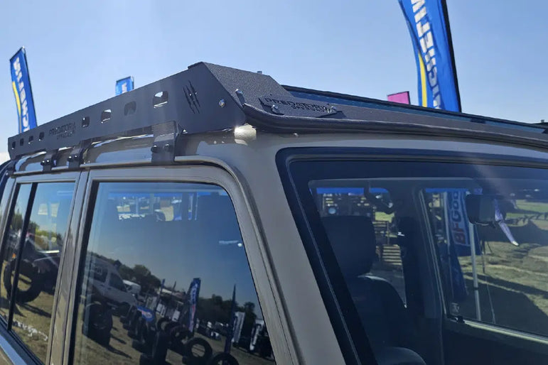 Predator Stealth Roof Rack – Toyota Land Cruiser 79 Series Double Cab (Stainless Steel)