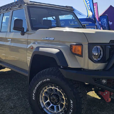 Predator Stealth Roof Rack – Toyota Land Cruiser 79 Series Double Cab (Stainless Steel)