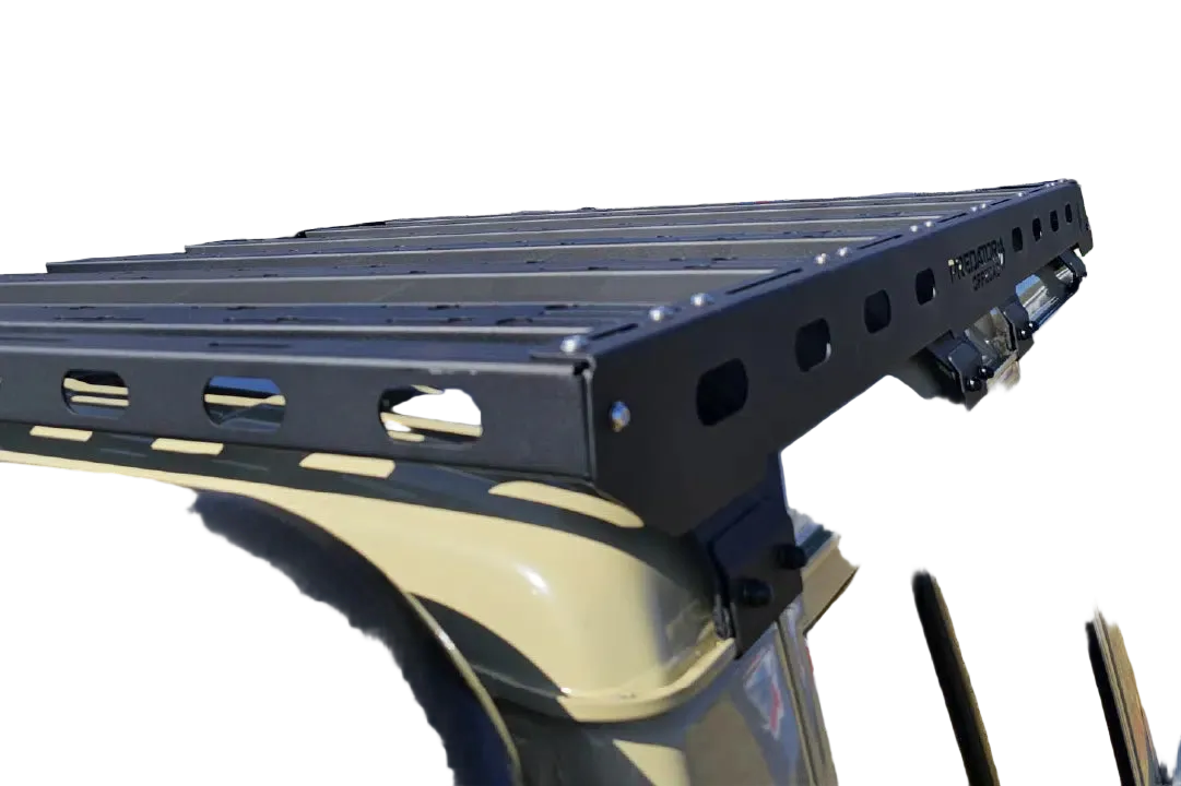 Predator Stealth Roof Rack – Toyota Land Cruiser 79 Series Double Cab (Stainless Steel)