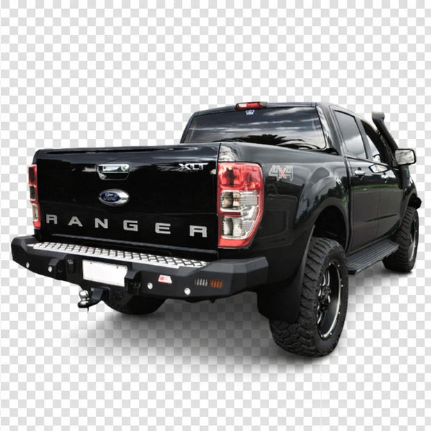 MCC Rocker Bar Rear Steel Bumper – Ford Ranger – 2012–2023