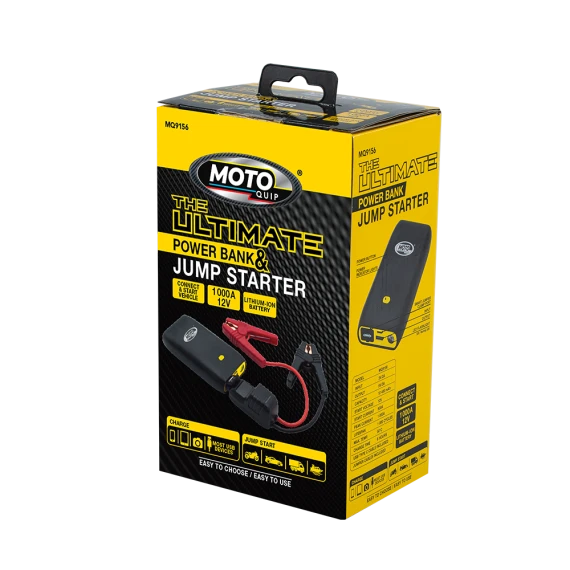MQ Ultimate Power Bank & Jump Starter – 1000A Peak Portable Car Battery Booster