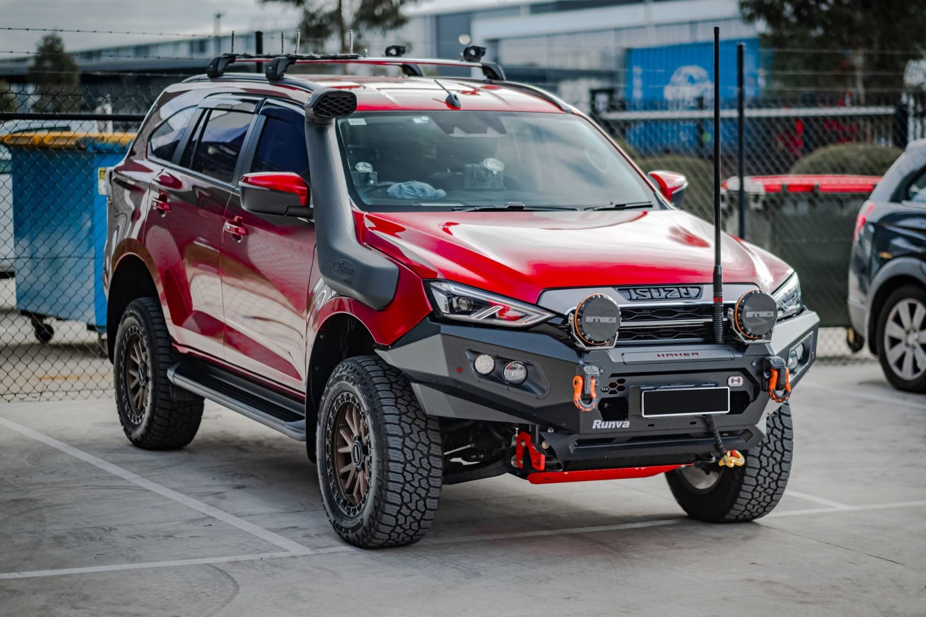 Hamer King Series Bull Bars – Premium 4x4 Protection (Isuzu MU-X, D-Max)