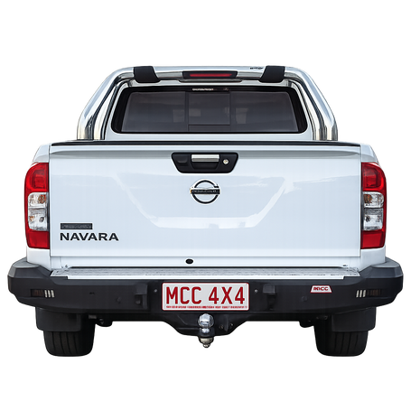 MCC Rocker Rear Steel Bumper with Towbar – Nissan Navara D23 – 2017–2021