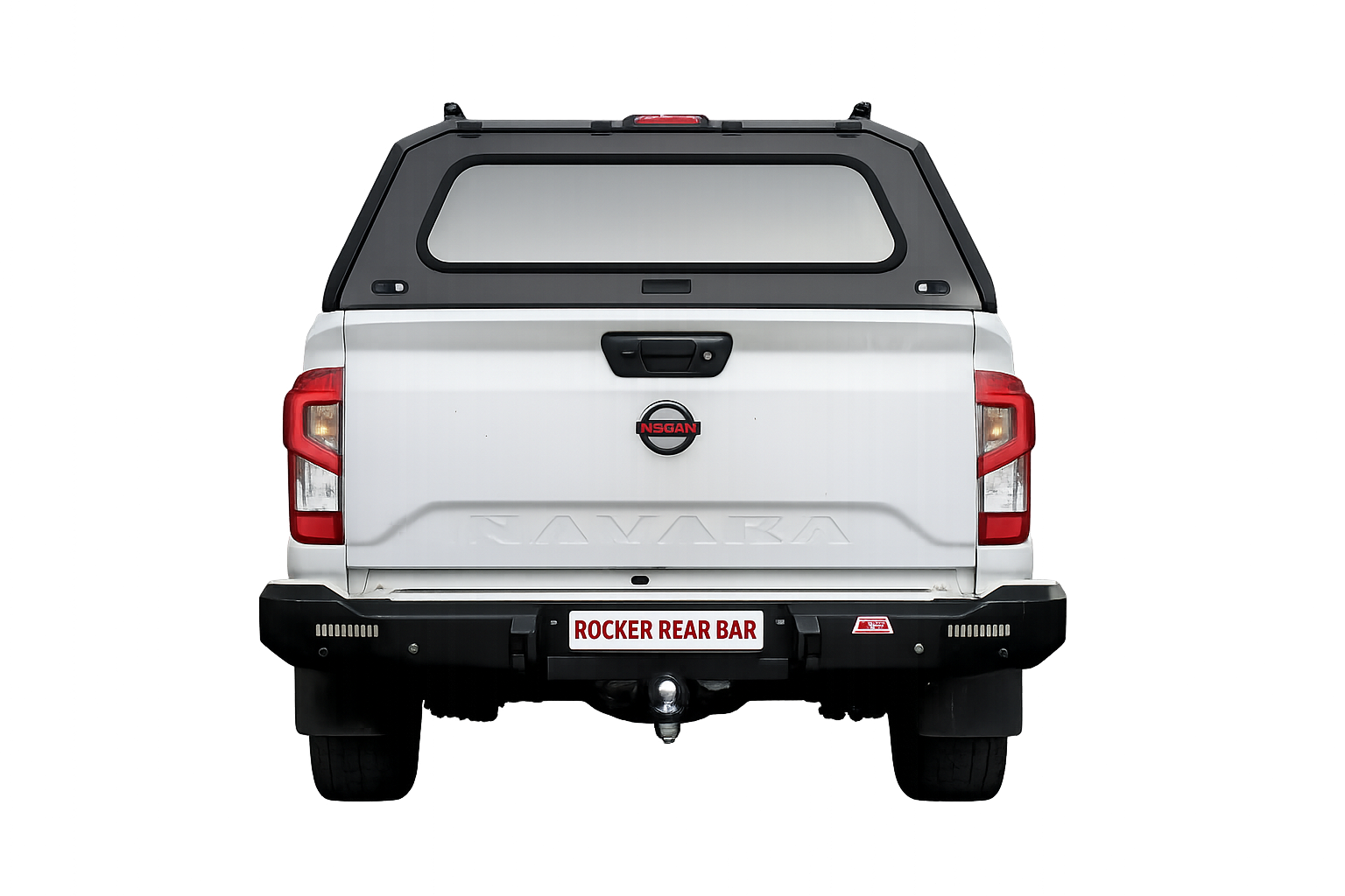 MCC Rocker Rear Steel Bumper with Towbar – Nissan Navara – 2021–Current
