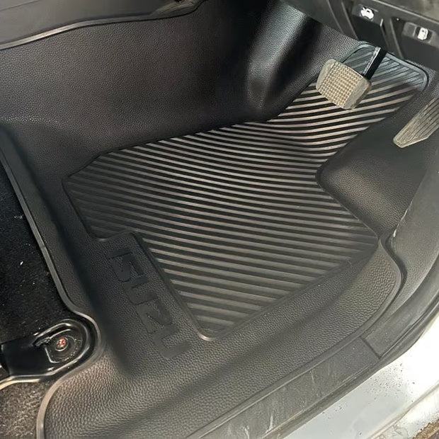 Isuzu D-Max Gen 7 Rubber Floor Mats (2022–Present) – Heavy Duty Moulded Set
