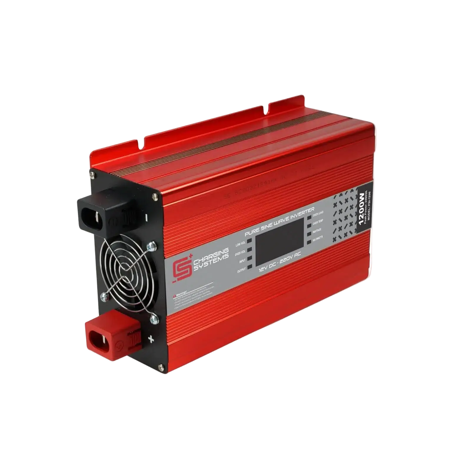 CS Pure Sine Wave Inverter 1200W 12V – Portable Power Inverter with AC Output (UK/SA Plug)