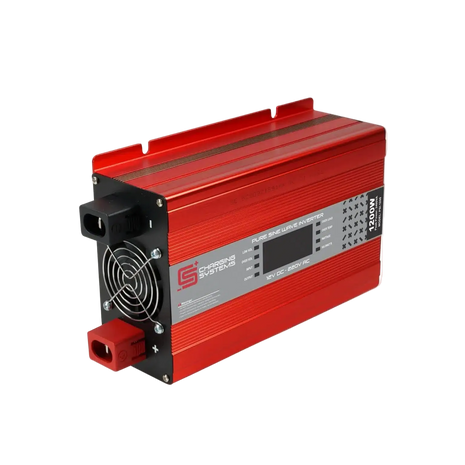 CS Pure Sine Wave Inverter 1200W 12V – Portable Power Inverter with AC Output (UK/SA Plug)